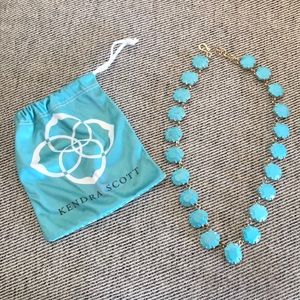 Turquoise Kendra Scott Stone Necklace